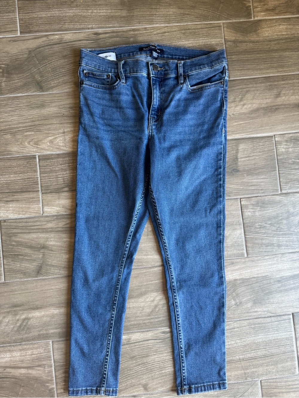 Calvin Klein Jeans Women's Medium Blue Skinny Jeans